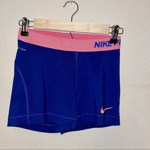 Nike Pro 3” spandex shorts